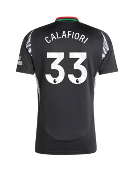 Arsenal Riccardo Calafiori #33 Auswärtstrikot 2024-25 Kurzarm